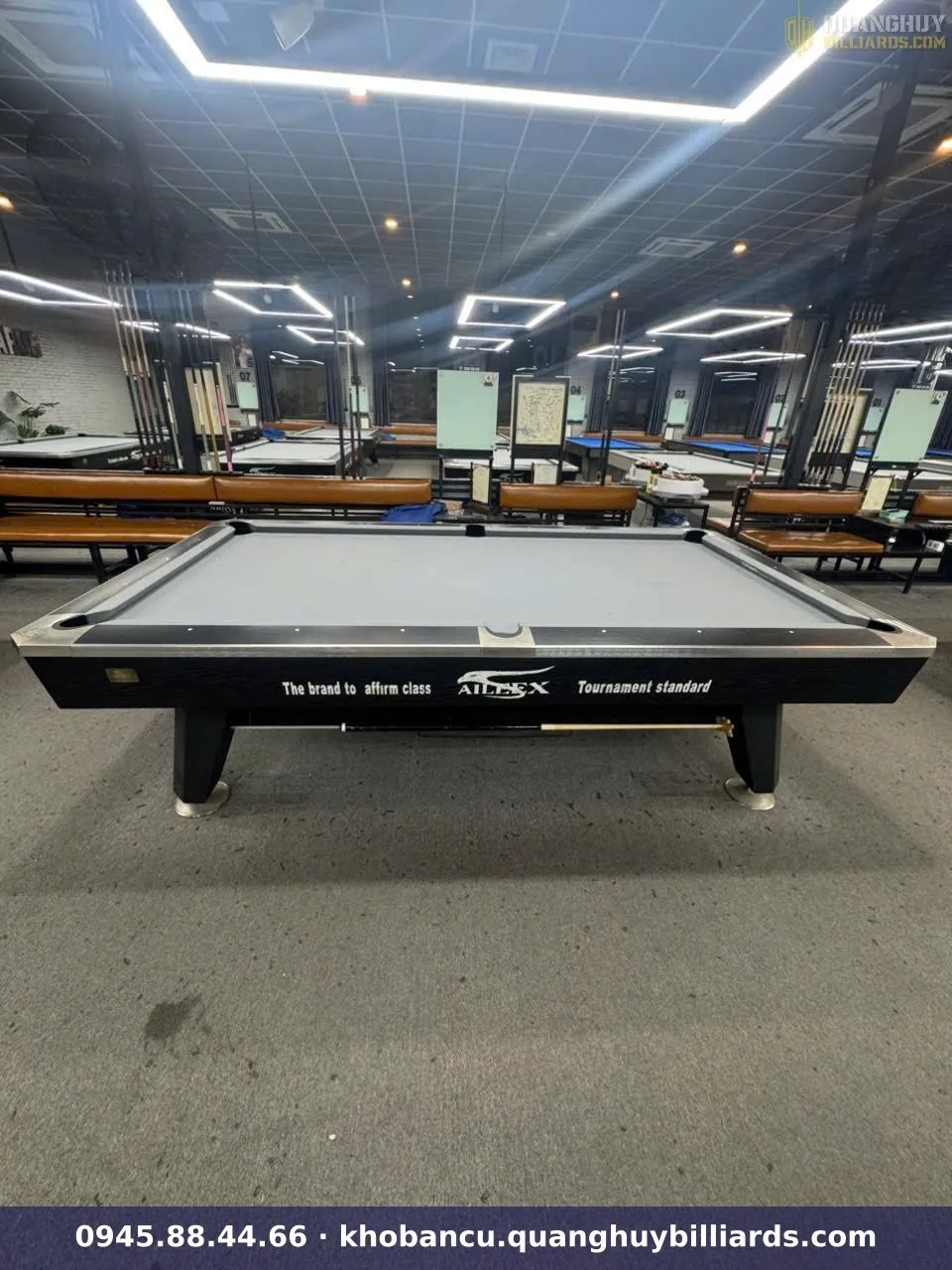 Bàn bida Aileex Crown S24 chính hãng Aileex cũ — Tốt — ảnh 2