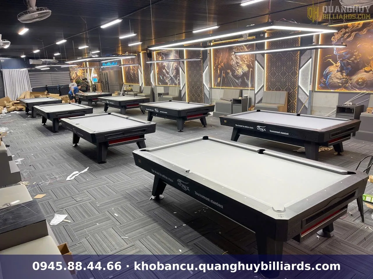 Bàn bida Aileex Crown S24 Luxury nhập Trung ( B ) Aileex cũ — Mới 100% — ảnh 4