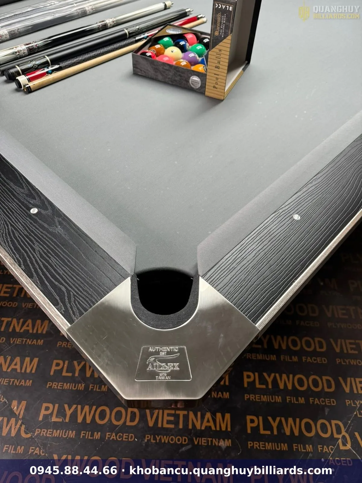 Bàn bida Aileex Crown S24 Luxury nhập Trung ( C ) cũ — Mới 100% — ảnh 6