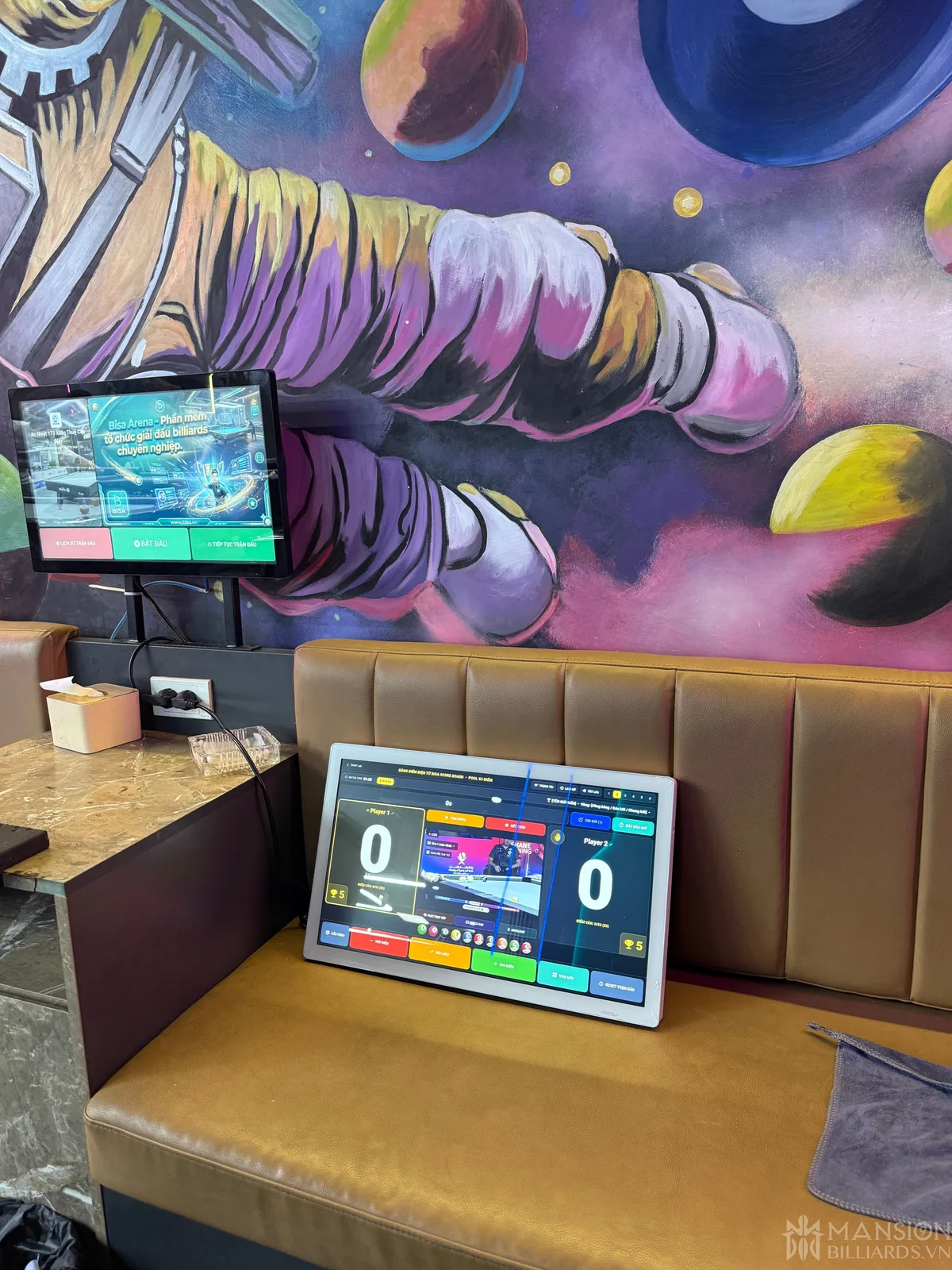 Bảng điểm điện tử livestream cắt cam Bisa Score Board cũ — Như mới — ảnh 2